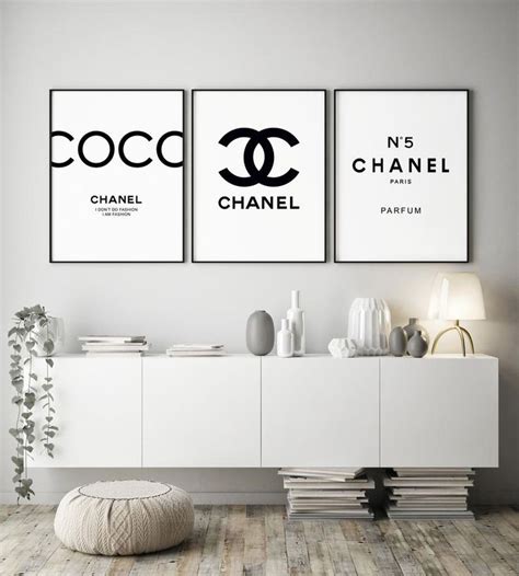 chanel wall poster